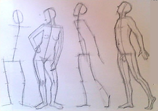 Dibujar la Figura Humana en Movimiento